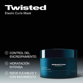 Sebastian Mascarilla Sebastian Professional Twisted Mascarilla 500ml Roberta Beauty Club Tienda Online Productos de Peluqueria