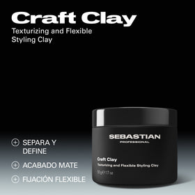 Sebastian Styling Sebastian Professional Craft Clay 50g Roberta Beauty Club Tienda Online Productos de Peluqueria