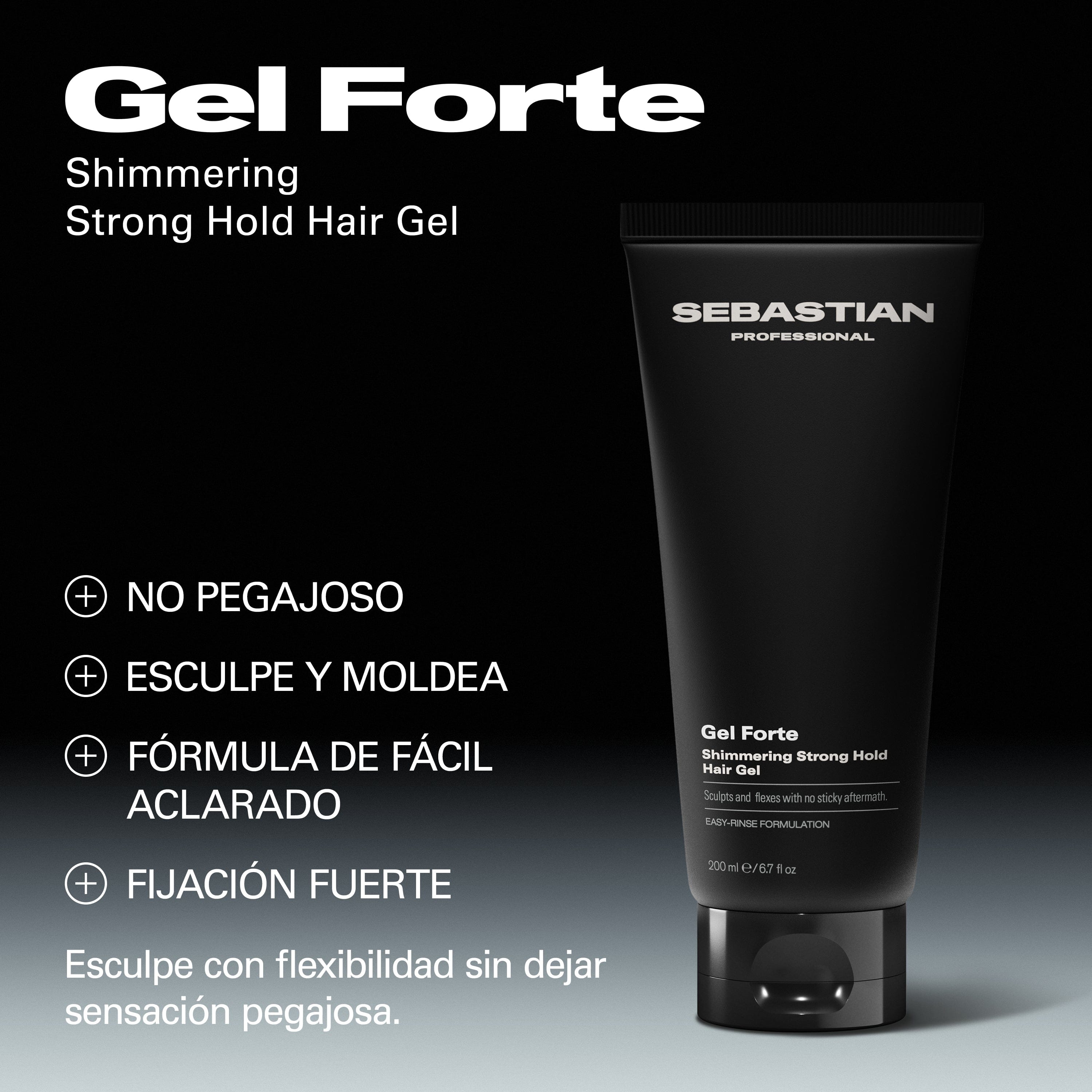 Sebastian Styling Sebastian Professional Gel Forte 200ml Roberta Beauty Club Tienda Online Productos de Peluqueria