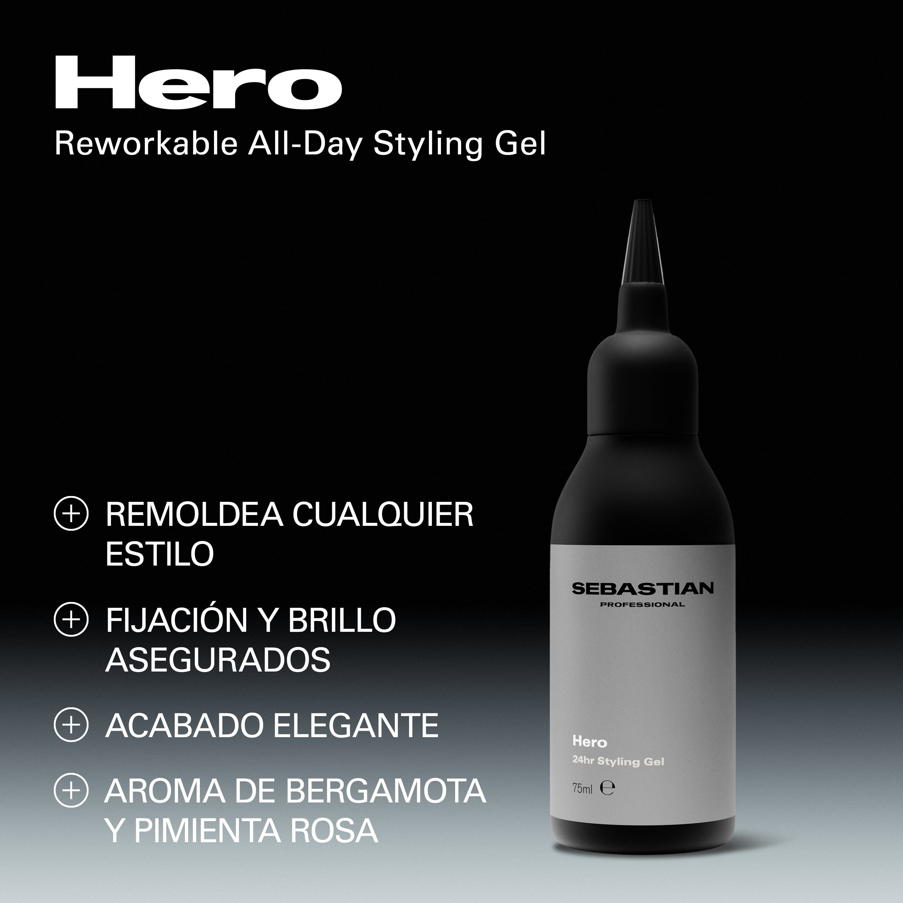 Sebastian Styling Sebastian Professional Hero Gel 75ml Roberta Beauty Club Tienda Online Productos de Peluqueria