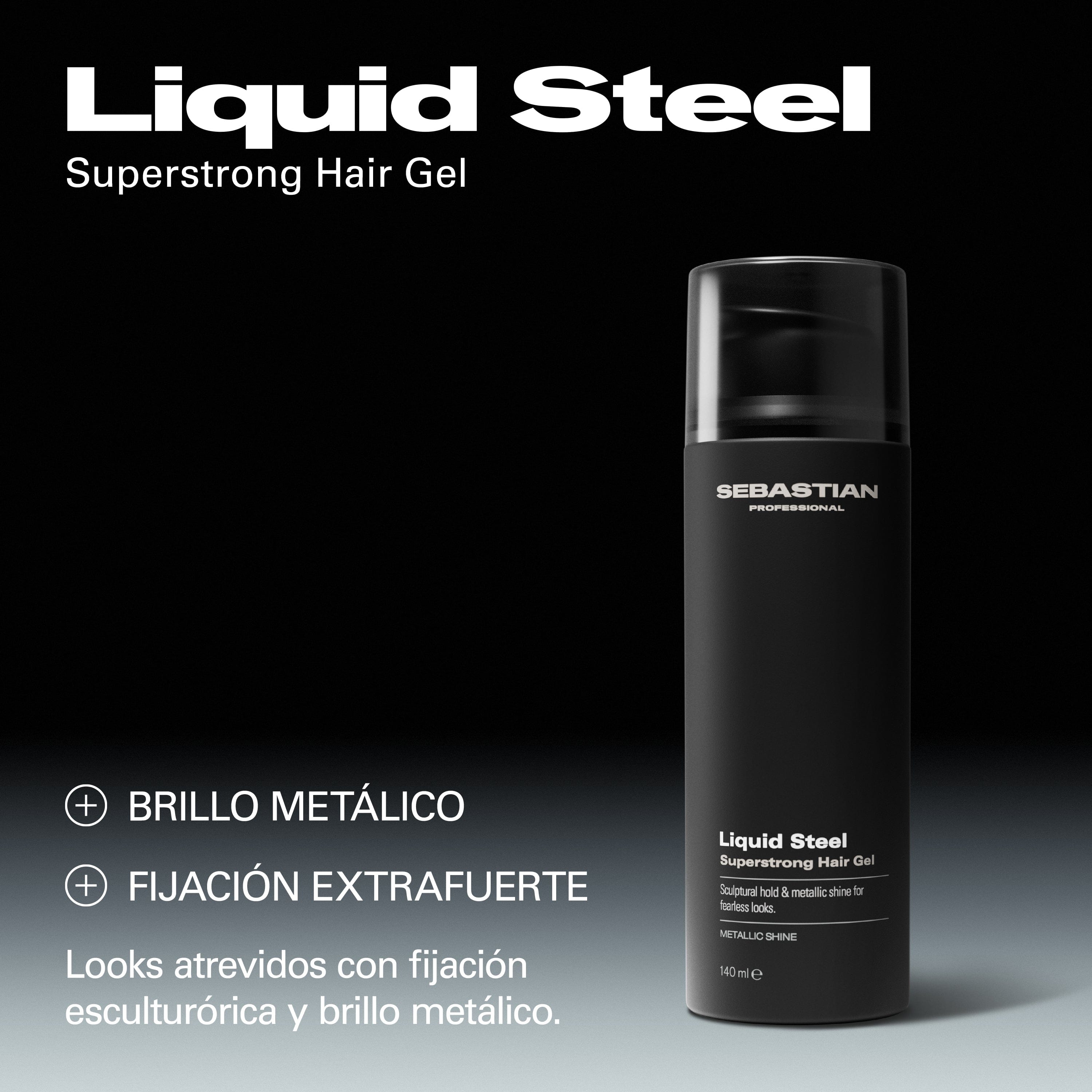 Sebastian Styling Sebastian Professional Liquid Steel Gel 140ml Roberta Beauty Club Tienda Online Productos de Peluqueria
