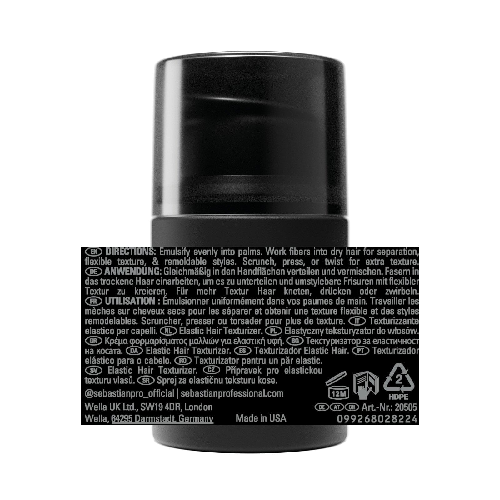 Sebastian Styling Sebastian Professional Microweb Fiber Texturizador 45ml Roberta Beauty Club Tienda Online Productos de Peluqueria