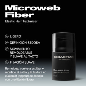 Sebastian Styling Sebastian Professional Microweb Fiber Texturizador 45ml Roberta Beauty Club Tienda Online Productos de Peluqueria
