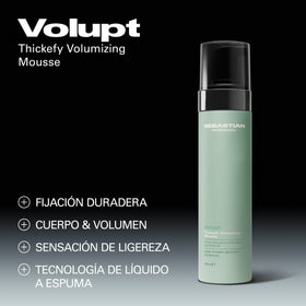 Sebastian Styling Sebastian Professional Volupt Espuma 190ml Roberta Beauty Club Tienda Online Productos de Peluqueria