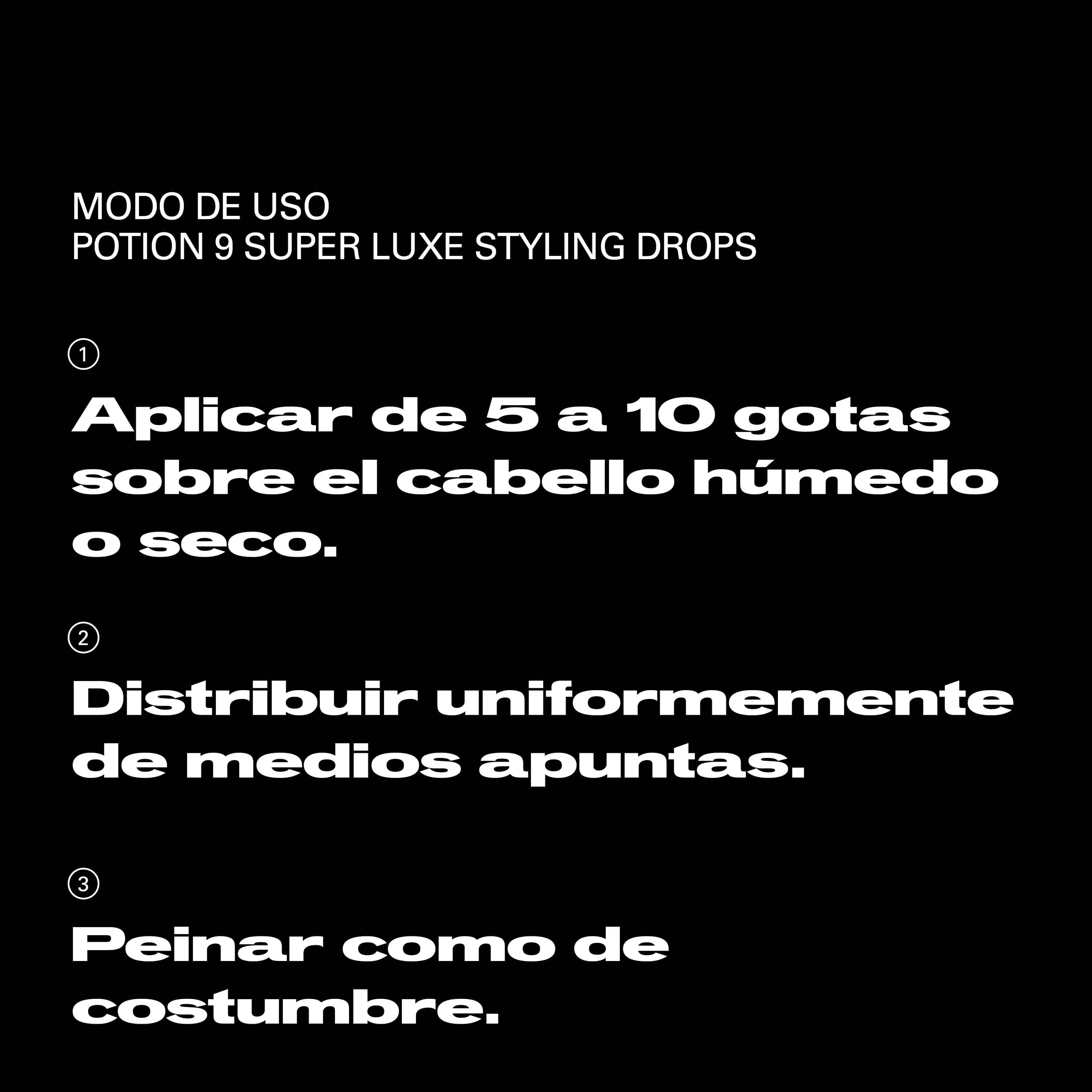 Sebastian Tratamiento Sebastian Professional Potion 9 Gotas de Peinado 30ml Roberta Beauty Club Tienda Online Productos de Peluqueria