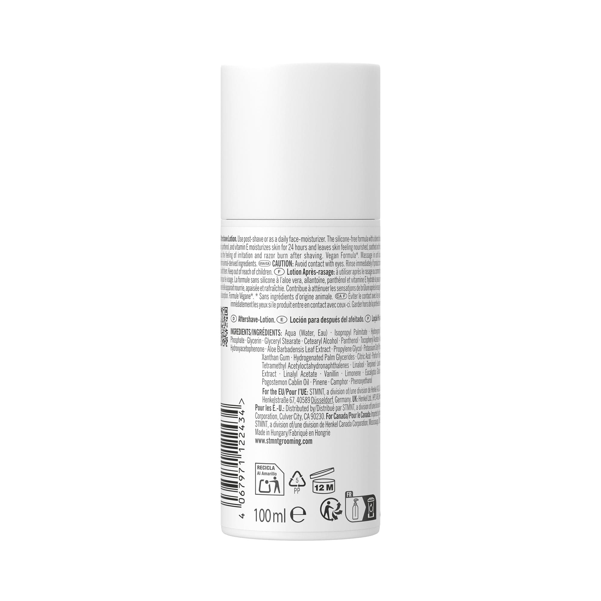 STMNT Hair Care STMNT Grooming Goods Loción Aftershave 100ml Roberta Beauty Club Tienda Online Productos de Peluqueria