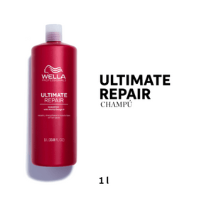 Wella Champú Wella Care - Champú ULTIMATE REPAIR cabello dañado 1000 ml Roberta Beauty Club Tienda Online Productos de Peluqueria