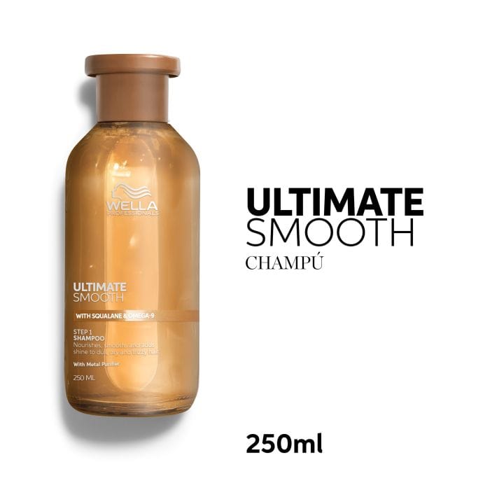 Wella Champú Wella Champú ULTIMATE SMOOTH antiencrespamiento 250 ml Roberta Beauty Club Tienda Online Productos de Peluqueria