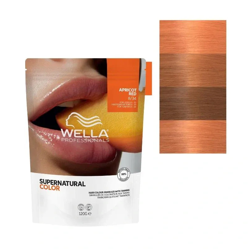 Wella Hair Color Wella Supernatural Apricot Red 8/34 120 g Roberta Beauty Club Tienda Online Productos de Peluqueria