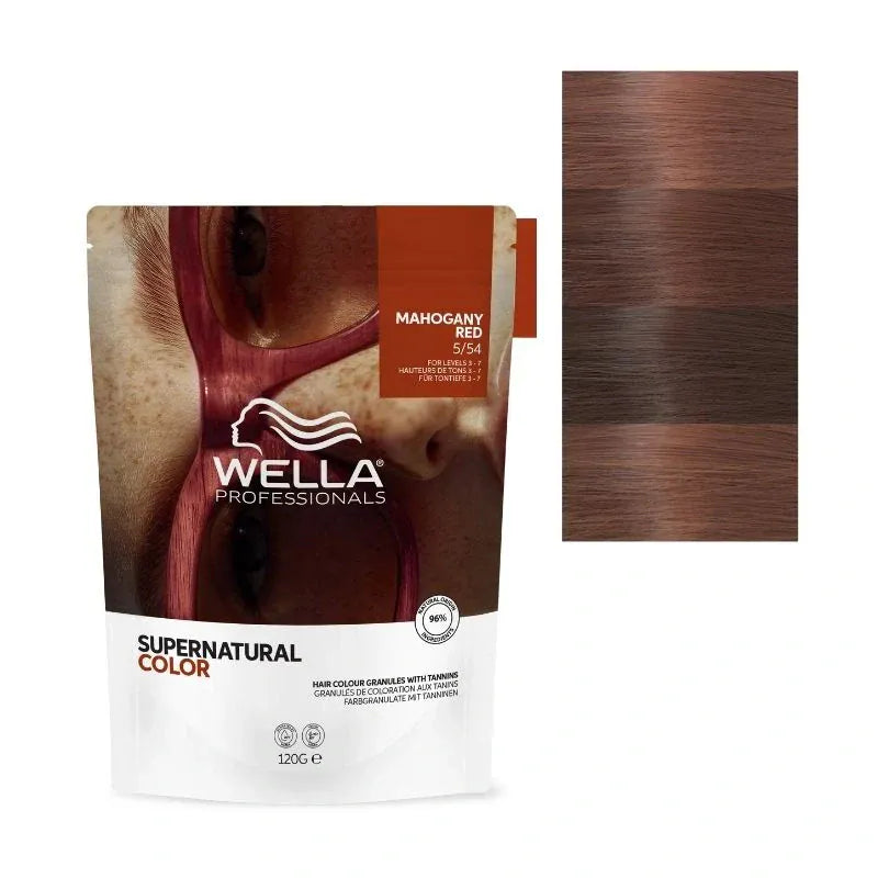 Wella Hair Color Wella Supernatural Mahogany Red 5/54 120 g Roberta Beauty Club Tienda Online Productos de Peluqueria