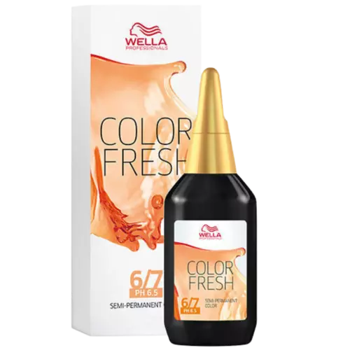 Wella Tinte Color Fresh 06/7 Rubio Oscuro Marón_75ml Roberta Beauty Club Tienda Online Productos de Peluqueria