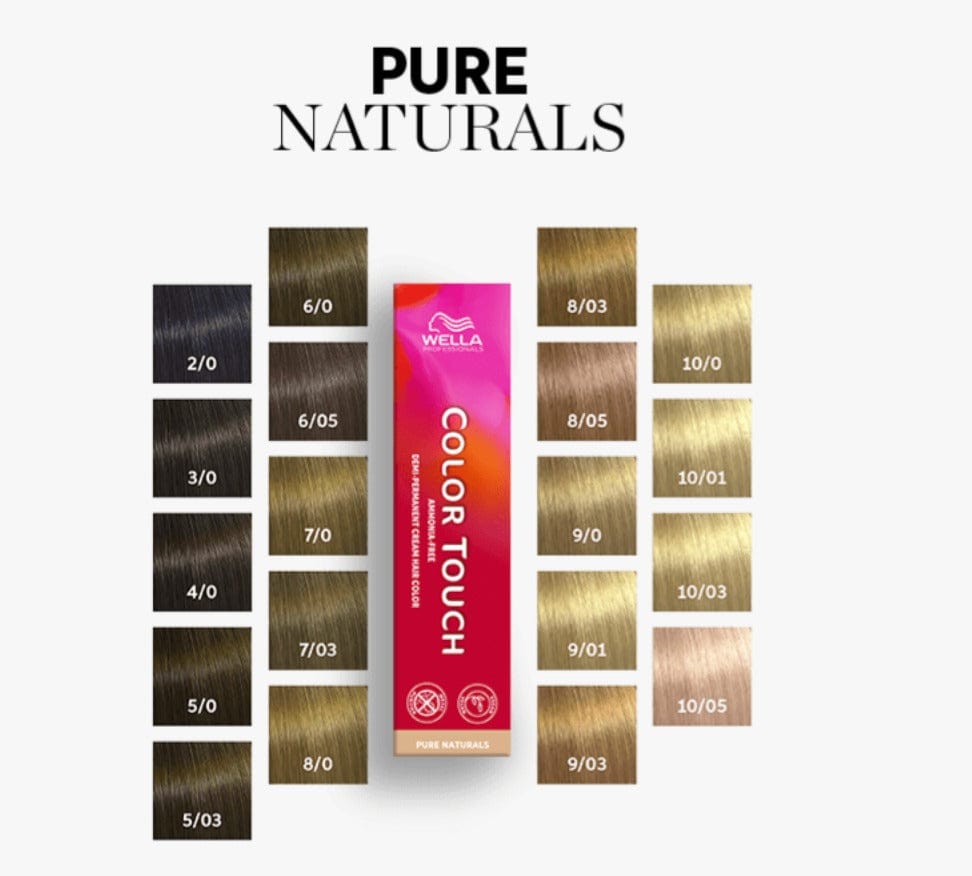 Wella Tinte Color Touch 9/03 Rubio Muy Claro Natural Dorado-60ML Roberta Beauty Club Tienda Online Productos de Peluqueria
