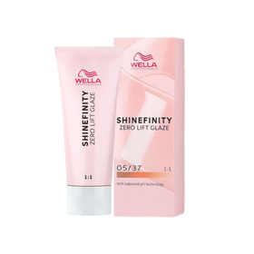 Shinefinity Wella 05/37 Castanho Claro Castanho Dourado -60ML
