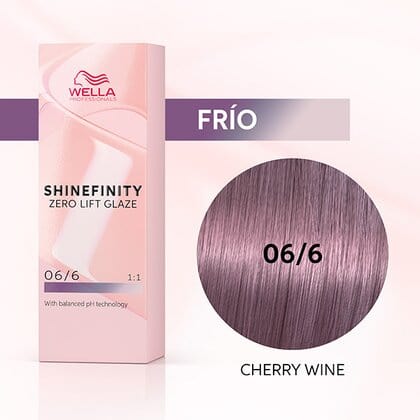 Wella Tinte Shinefinity Wella 06/6 Rubio Oscuro Violeta -60ML Roberta Beauty Club Tienda Online Productos de Peluqueria