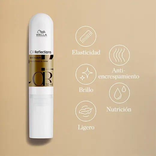 Wella Tratamiento Wella OIL REFLECTIONS emulsion 50ml Roberta Beauty Club Tienda Online Productos de Peluqueria