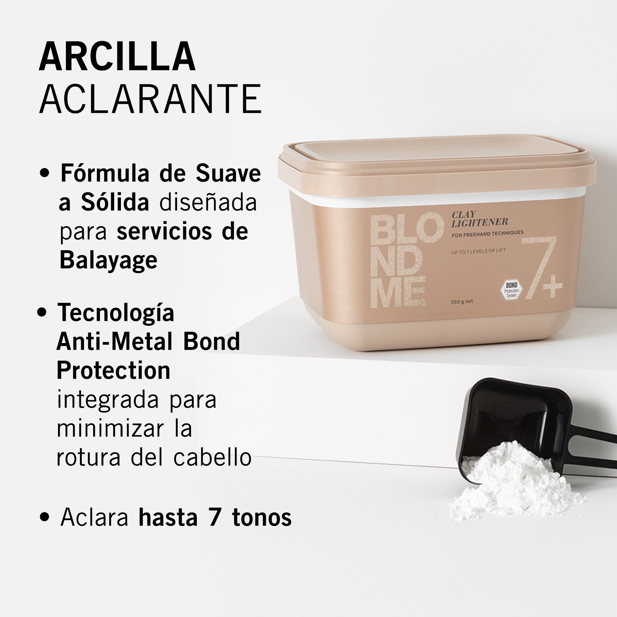 BLONDME Decoloración BLONDME Arcilla Aclarante 350g Roberta Beauty Club Tienda Online Productos de Peluqueria
