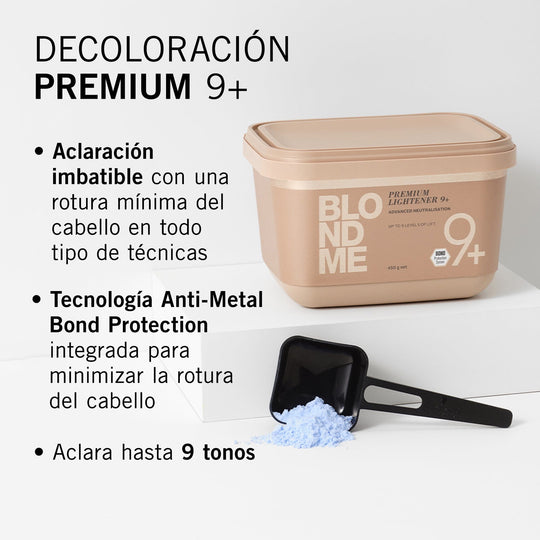 BLONDME Decoloración BLONDME Decoloración Premium 9+ 450g Roberta Beauty Club Tienda Online Productos de Peluqueria