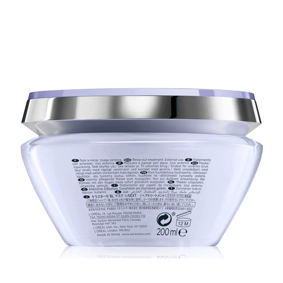 KÉRASTASE Mascarilla Capilar BLOND ABSOLU Mascarilla Cicaextreme 200ml Roberta Beauty Club