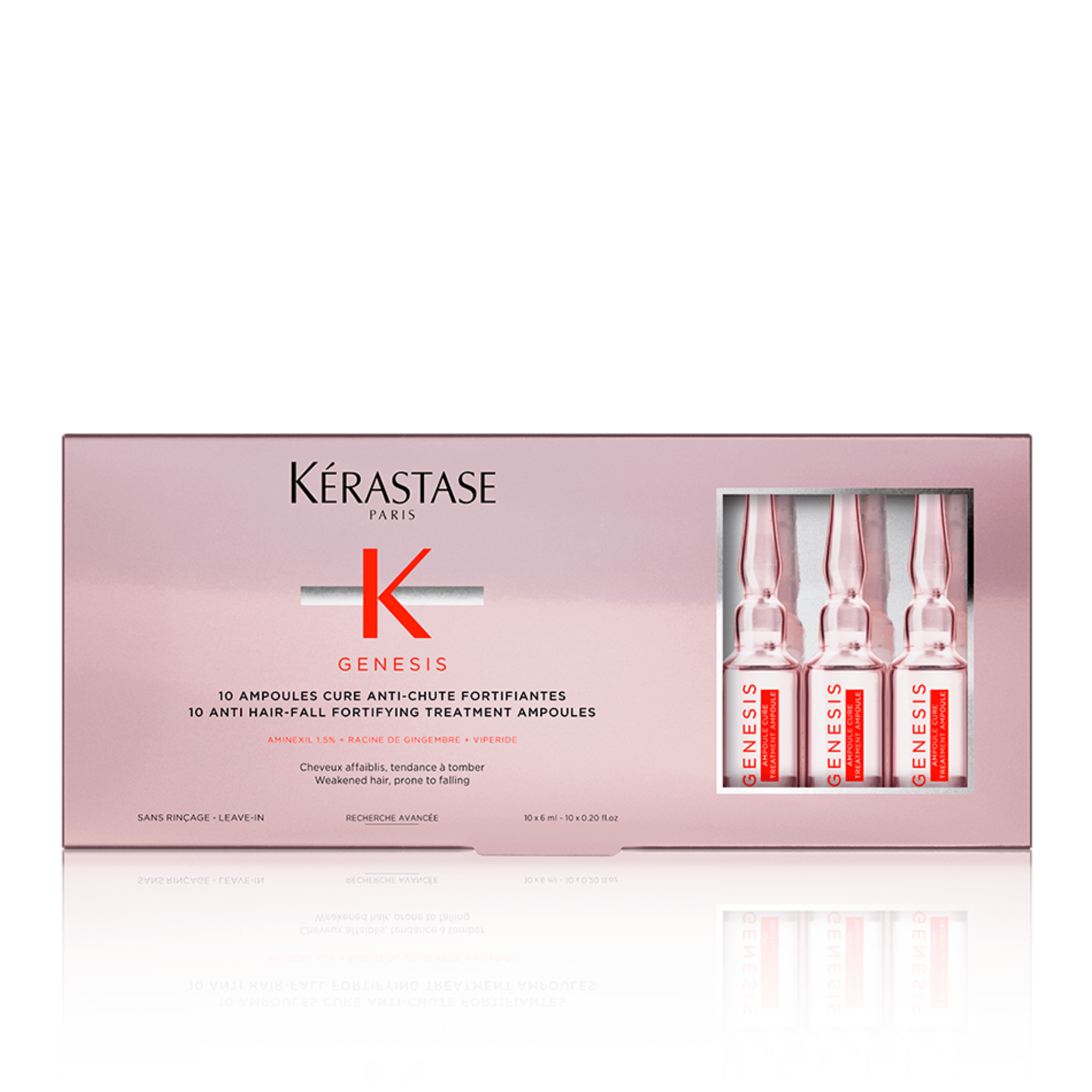 KÉRASTASE Tratamiento GENESIS Ampollas Anti-Caída Fortifiant 10 x 6 Ml Roberta Beauty Club