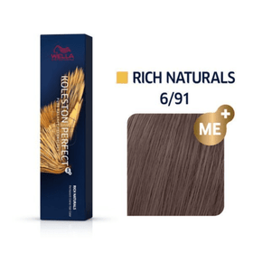 Koleston Perfect ME+ RICH NATURALS 6/91 60ML Rubio Oscuro Ceniza