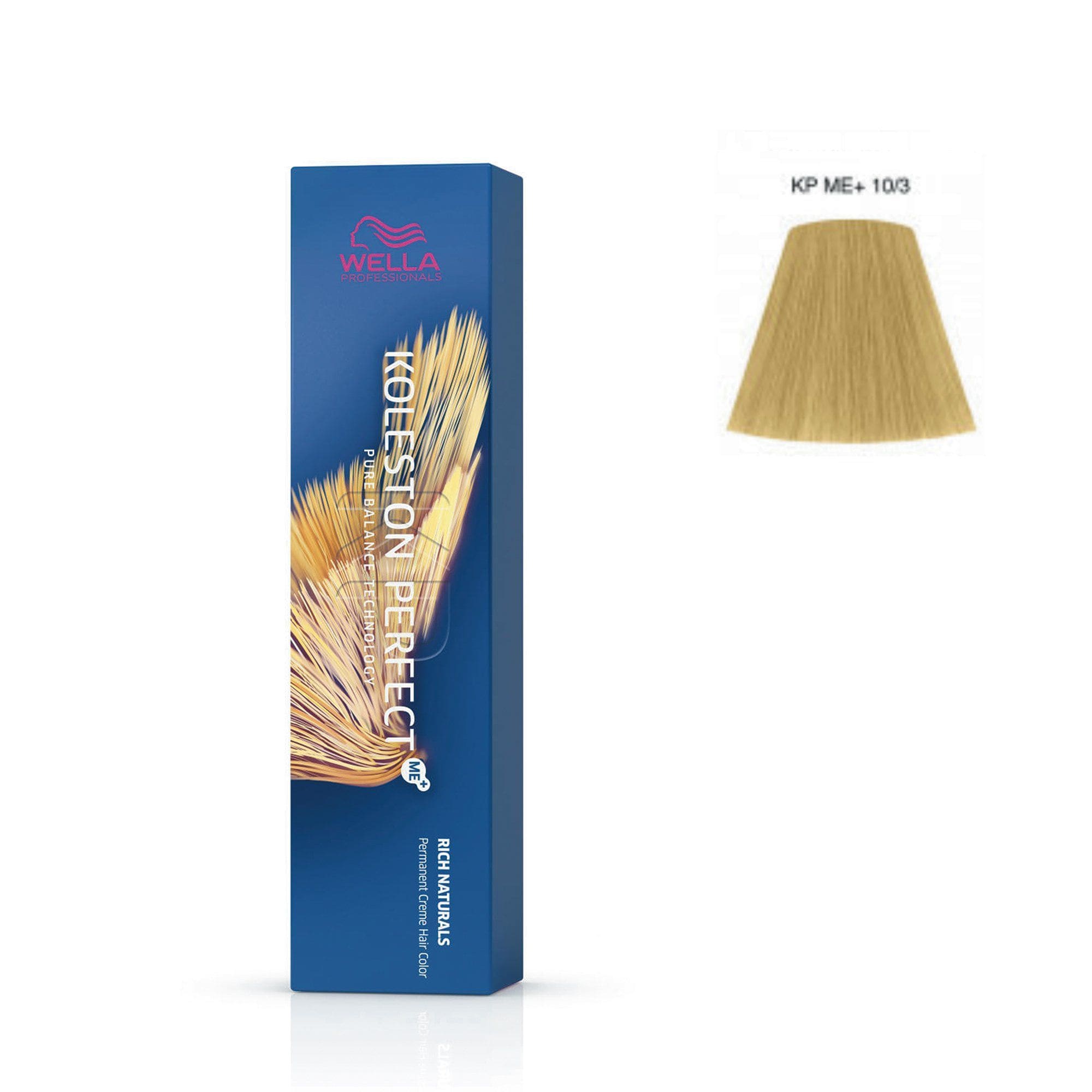 Koleston Tinte KP ME+ RICH NATURALS 10/3 60ML Roberta Beauty Club