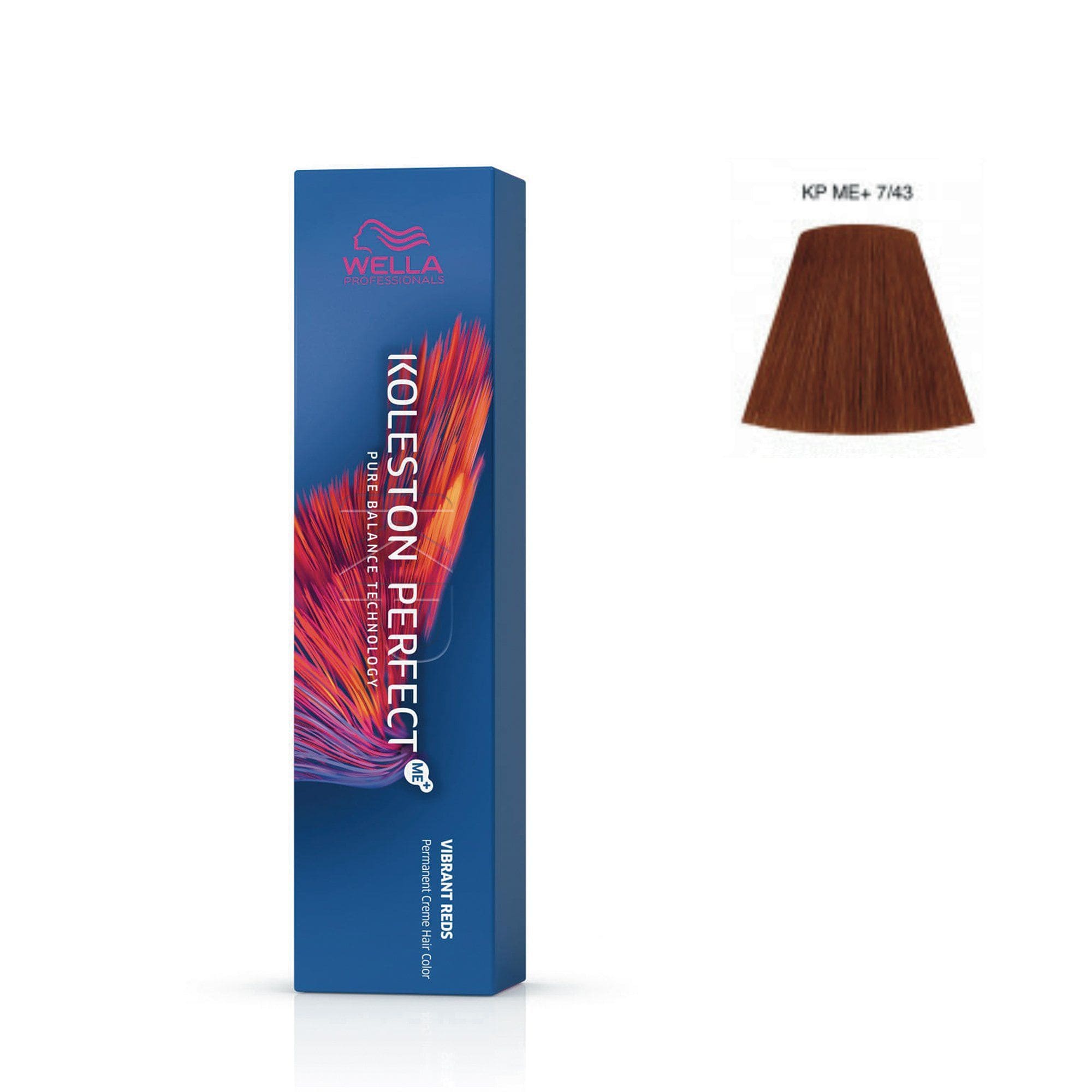 Koleston Tinte KP ME+ VIBRANT REDS 7/43 60ML Roberta Beauty Club