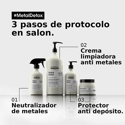 L'Oréal Professionnel Conditioners Acondicionador Metal Detox 500 ml Roberta Beauty Club