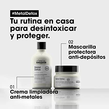 L'Oréal Professionnel Hair Care Mascarilla Metal Detox 300ml Roberta Beauty Club