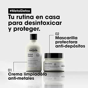 L'Oréal Professionnel Hair Care Mascarilla Metal Detox 500ml Roberta Beauty Club