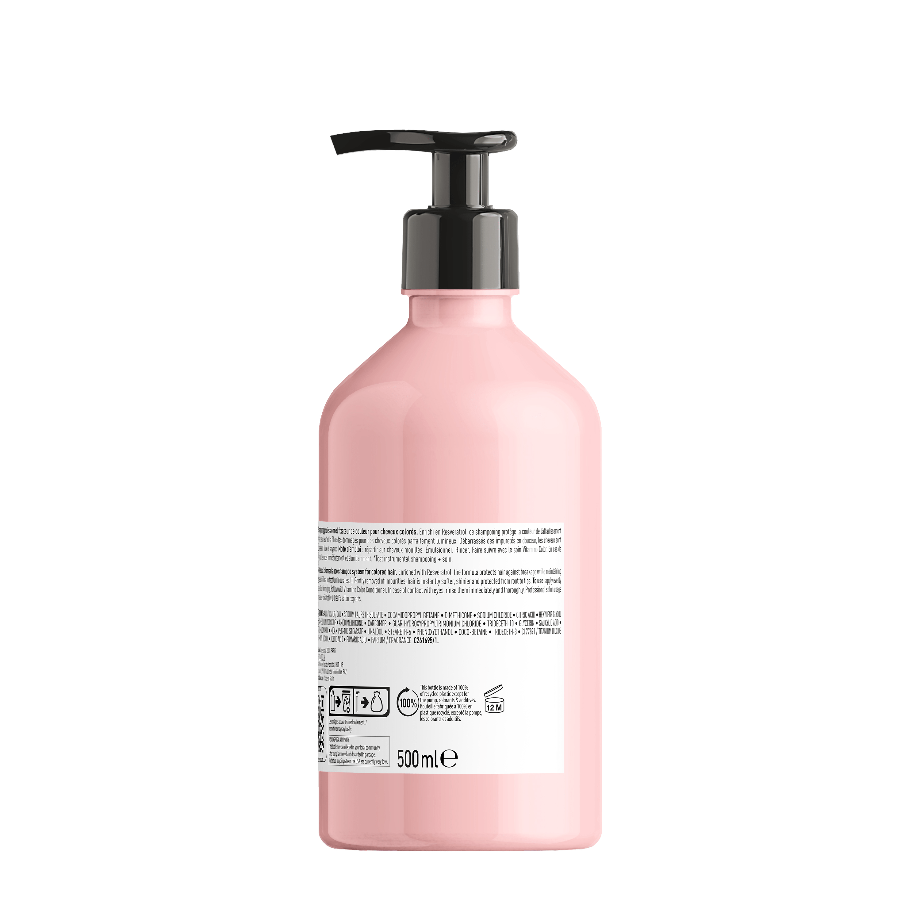 L'Oréal Professionnel Shampoo Champú Vitamino Color 500ml Roberta Beauty Club