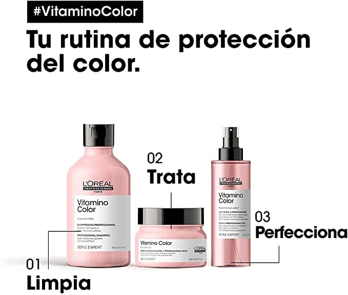 L'Oréal Professionnel Shampoo Champú Vitamino Color 500ml Roberta Beauty Club