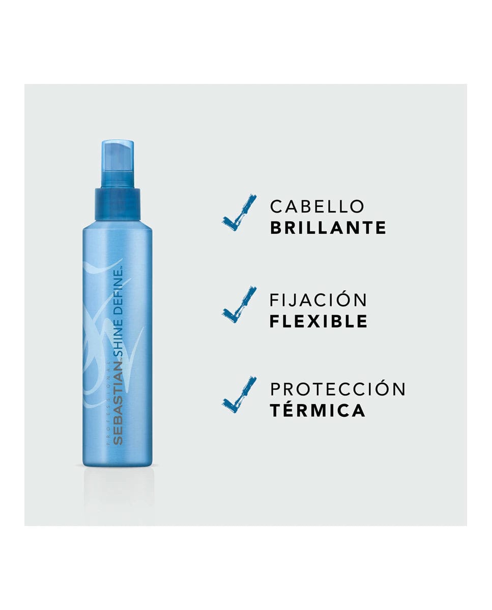 Sebastian Styling SHINE DEFINE Laca efecto brillo 200ml Roberta Beauty Club