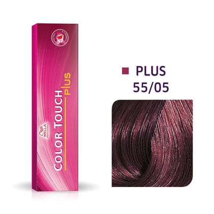 Wella Tinte Color Touch Plus 55/05 Castaño Claro Intenso Natural Caoba-60ML Roberta Beauty Club Tienda Online Productos de Peluqueria