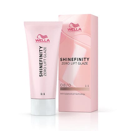 Wella Tinte Shinefinity Wella 08/0 Rubio Claro Latte-60ML Roberta Beauty Club Tienda Online Productos de Peluqueria