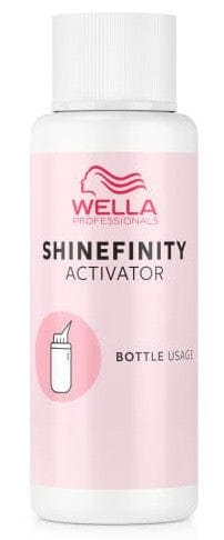 Tigela e paleta Shinefinity Wella Activator 2% -60ML